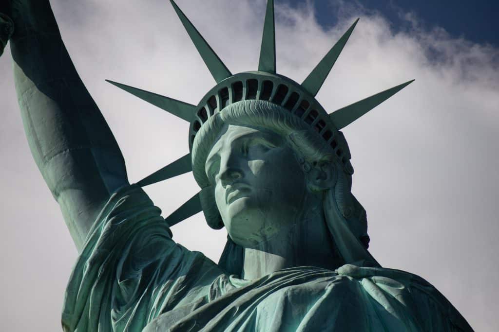 Intercâmbio nos EUA: foto da estátua da liberdade