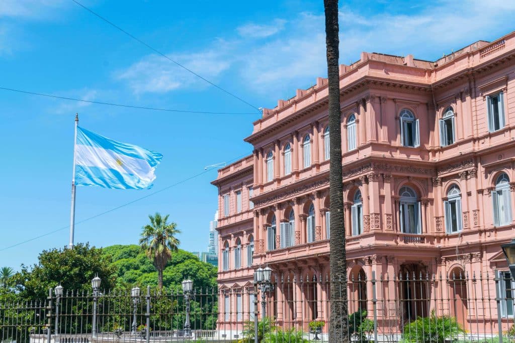 Casa Rosada, em Buenos Aires.