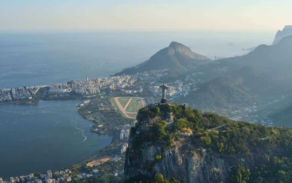 Rio de Janeiro vista de cima.