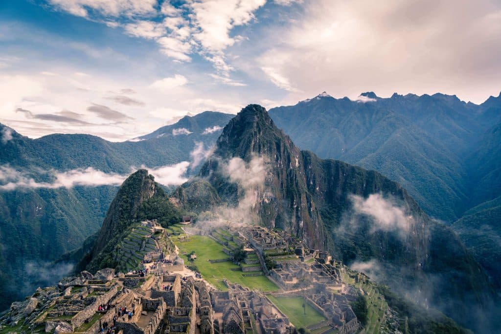 Machu Picchu, no Peru.