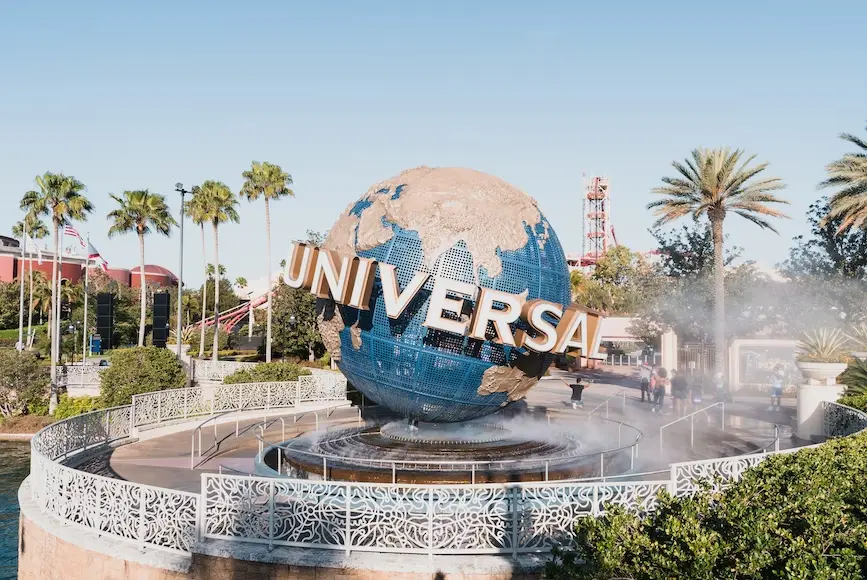 Globo do parque Universal Studios em Orlando