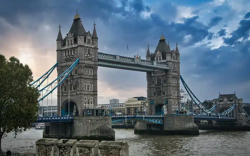Foto da ponte da Torre em Londres