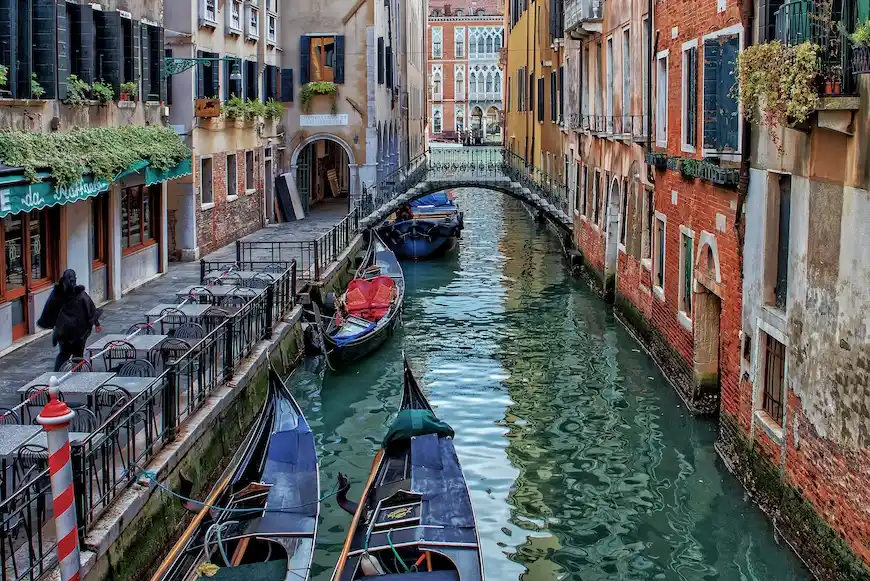 Canal em Veneza